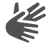 Icon für Gebärdensprache